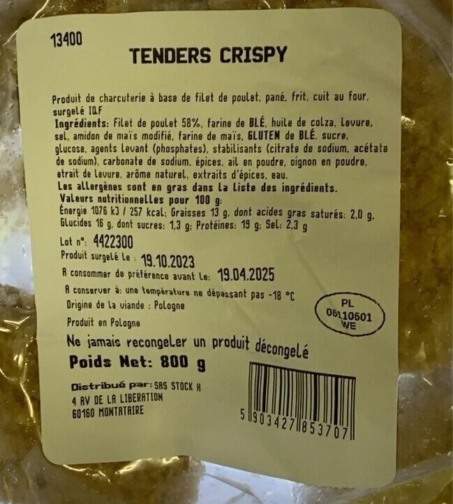 tenders crispy