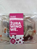 Śledź z żurawiną
