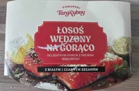 Łosoś wędzony na gorąco z sezamem
