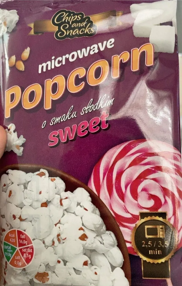Popcorn sweet