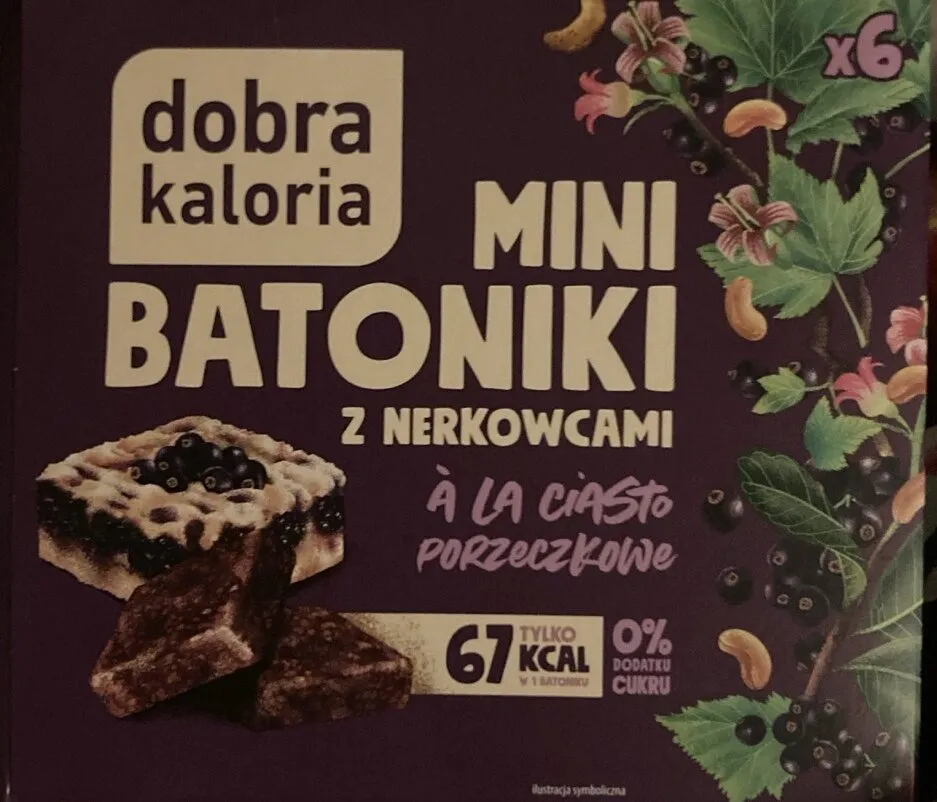 Mini Batonik Z Nerkowcami A La Ciasto Porzeczkowe
