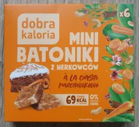 Mini batoniki z nerkowców a la ciasto marchewkowe