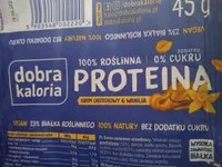 Baton proteina krem orzechowy - wanilia