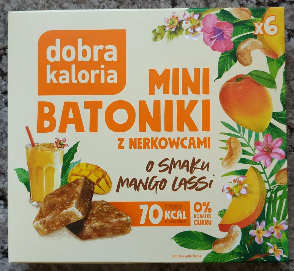 Mini batoniki z nerkowcami