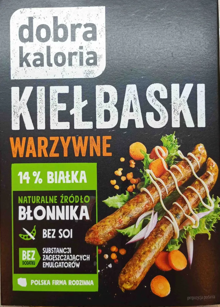 Kiełbaski warzywne