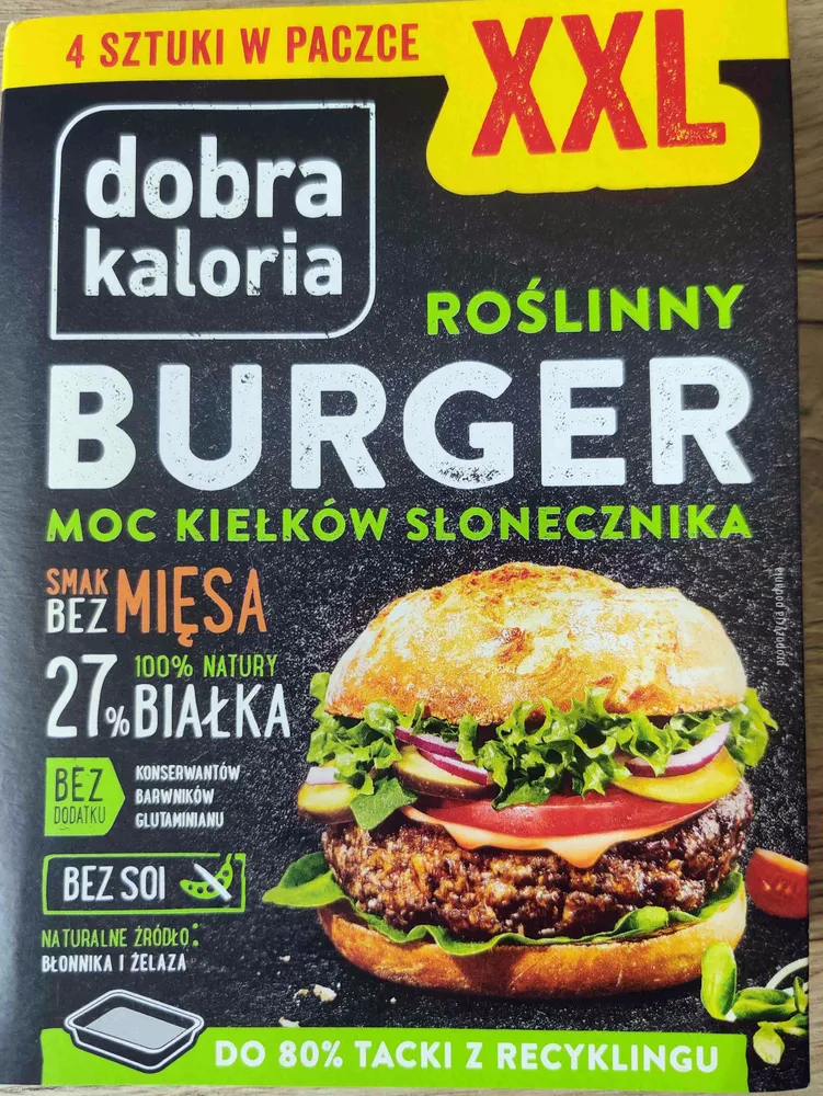 Roślinny burger