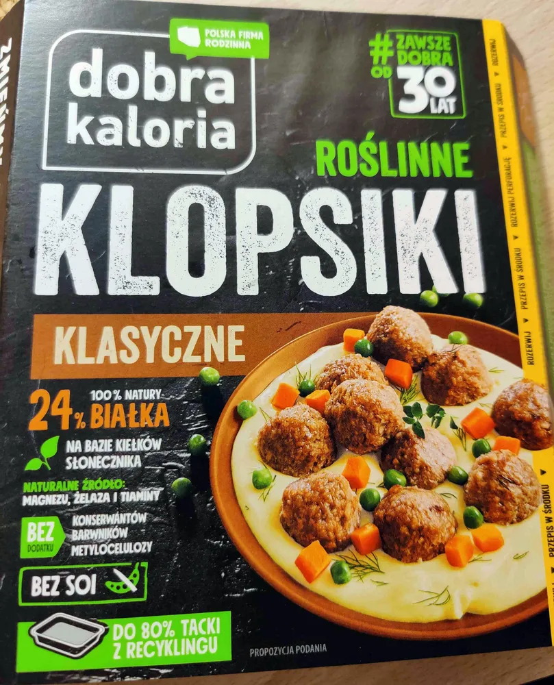 Roślinne klopsiki