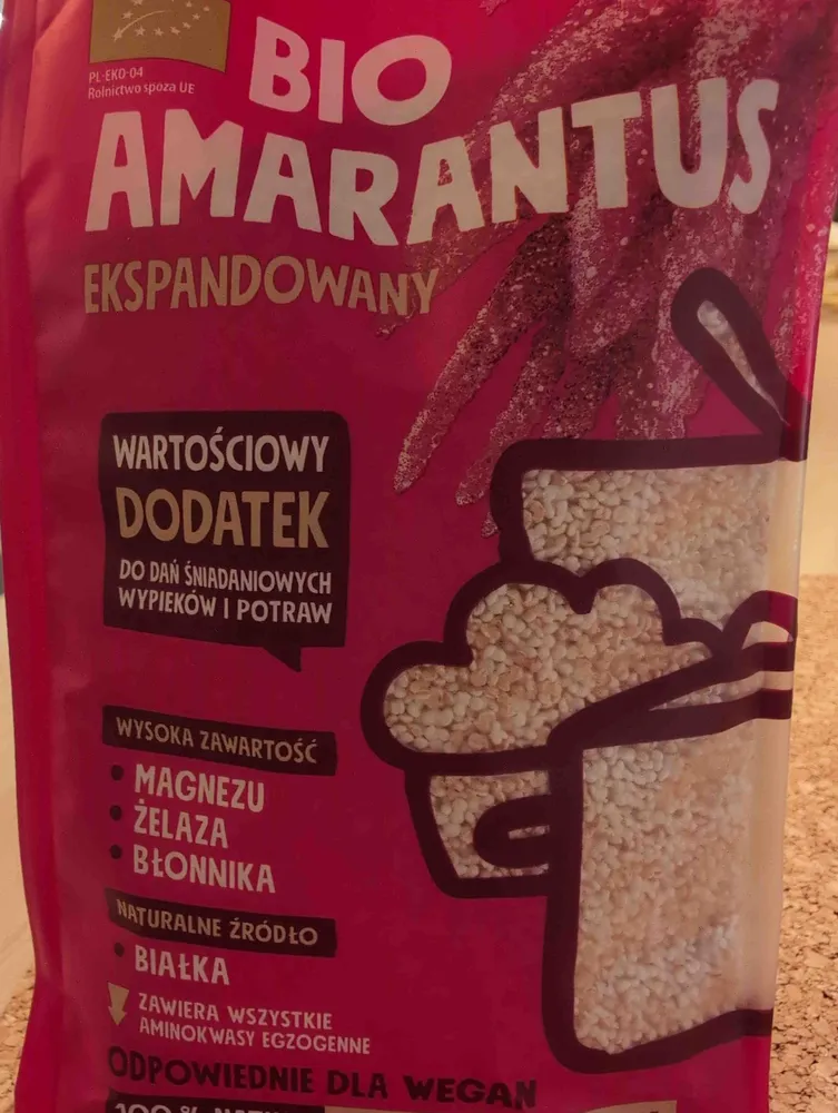 Bio amarantus ekspandowany