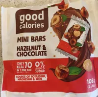 Mini Bars Hazelnut And Chocolate