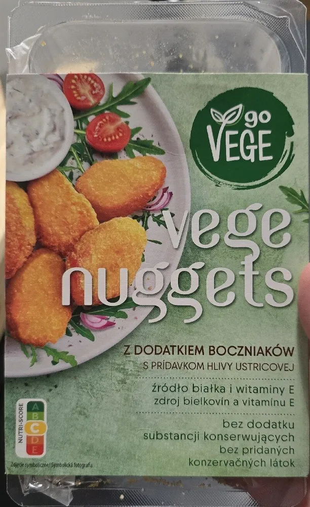 nuggetsy z boczniakiem