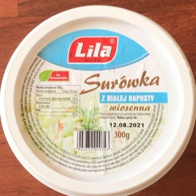 Surówka wiosenna