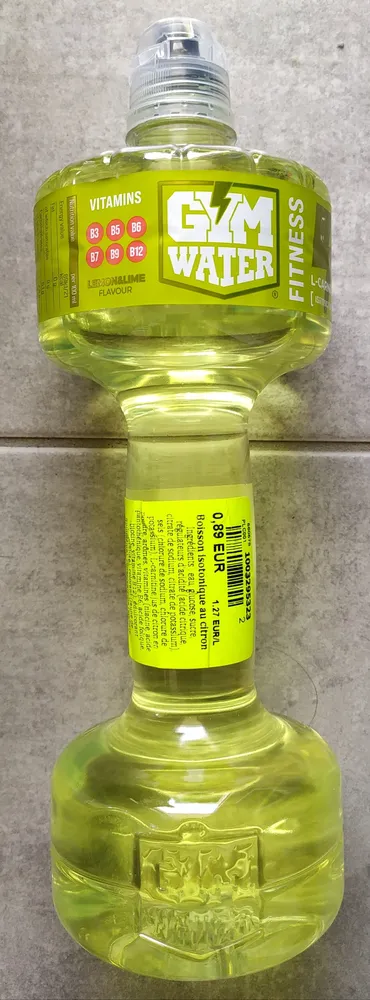 Gym Water fitness lemon&lime flavour