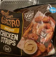 Breaded chicken strips