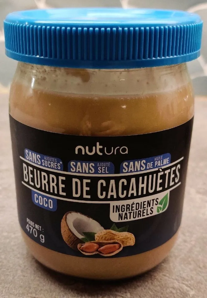 Beurre de cacahuètes coco