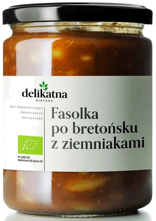 Fasolka po bretońsku z ziemniakami