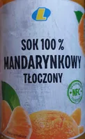 Sok mandarynkowy 100% tłoczony