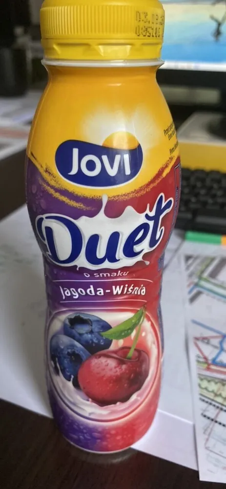 Duet smoothie jagoda-wiśnia