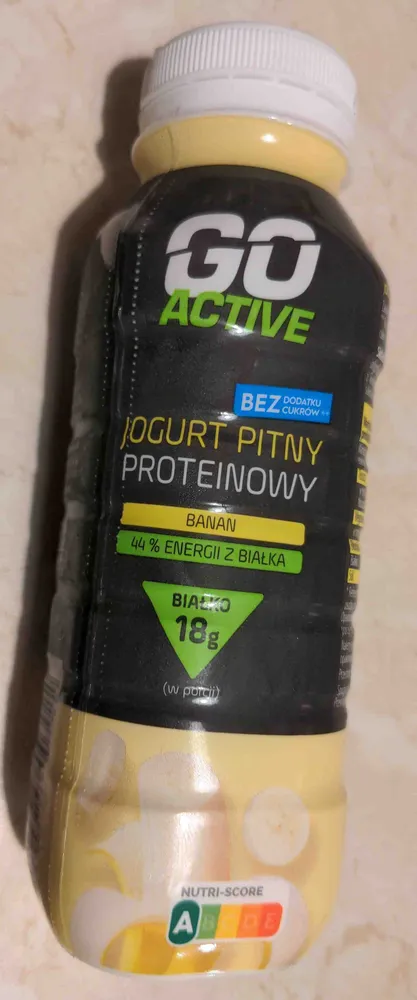 Jogurt Pitny Proteinowy Banan