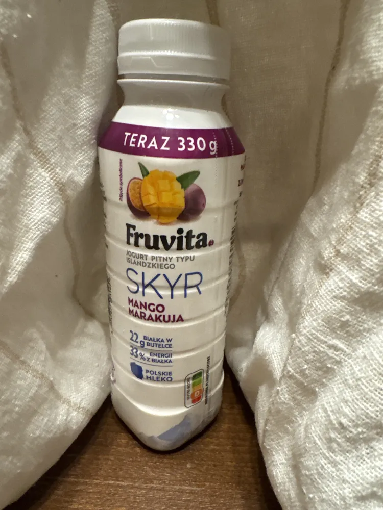 Jogurt pitny typu islandzkiego Skyr mango marakuja