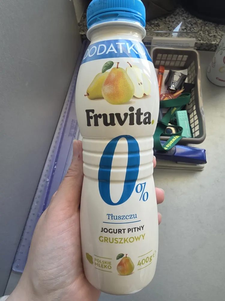 Jogurt pitny gruszkowy, 0% tłuszczu