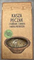 Pęczak z kurkami, cebulką i pietruszką