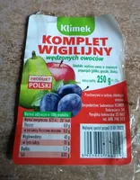 Komplet wigilijny wędzonych owoców