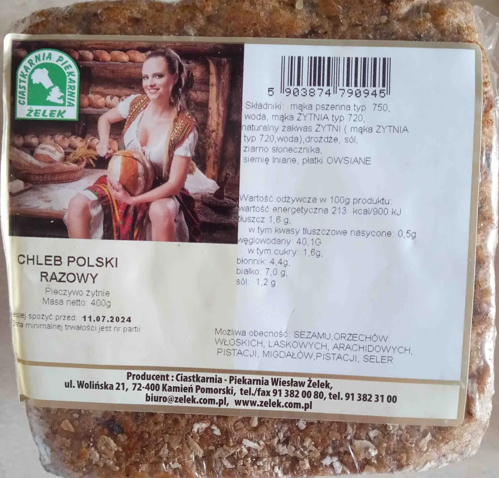 Chleb polski razowy