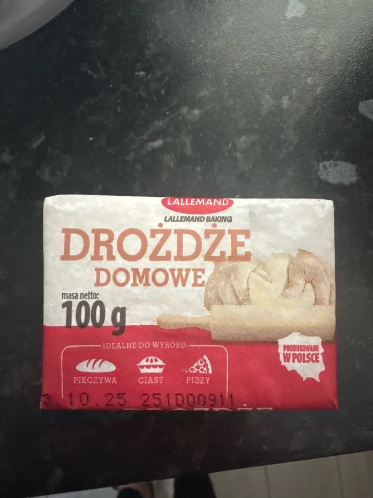 Drożdże domowe