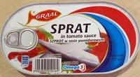 Szprot w sosie pomidorowym