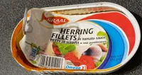 Herring fillets in tomato sauce