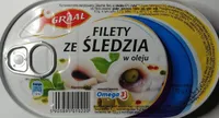 Filety że śledzia w oleju
