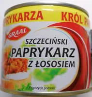 Paprykarz Szczeciński z łososiem.