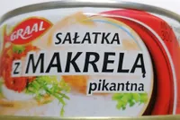 Sałatka z makrelą pikantna