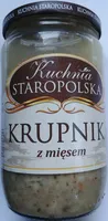 Krupnik z mięsem drobiowym
