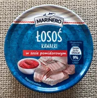 Łosoś Kawałki w sosie pomidorowym