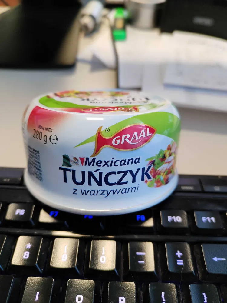 Tuńczyk Mexicans z warzywami