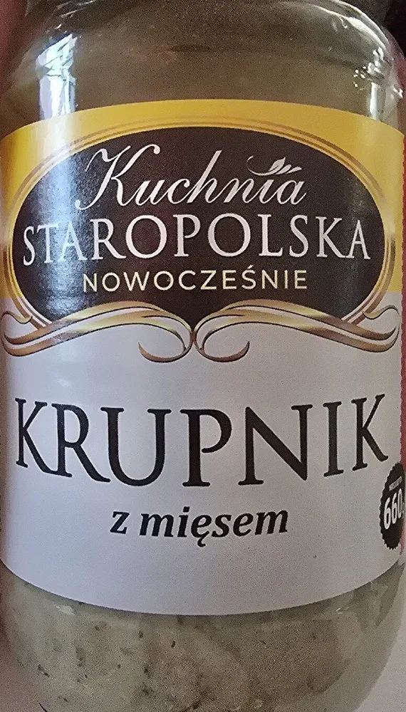 Krupnik Z Mięsem