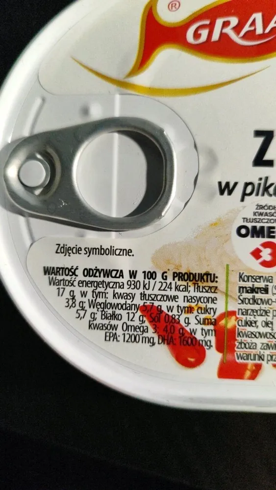 Graal Makrela w pikantnym sosie