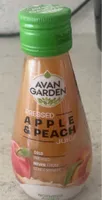 Apple and peach juice