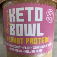 Keto bowl peanut protein