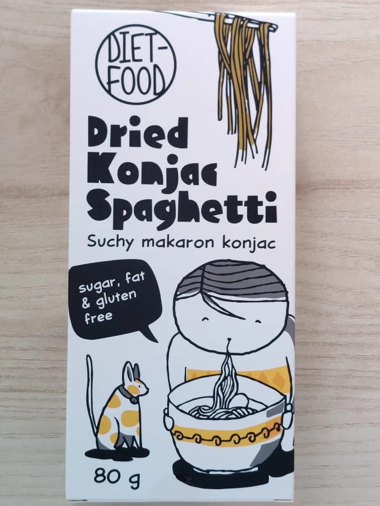 Spaghetti Suchy Makaron Konjac