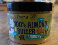 100% allmond butter crunchy