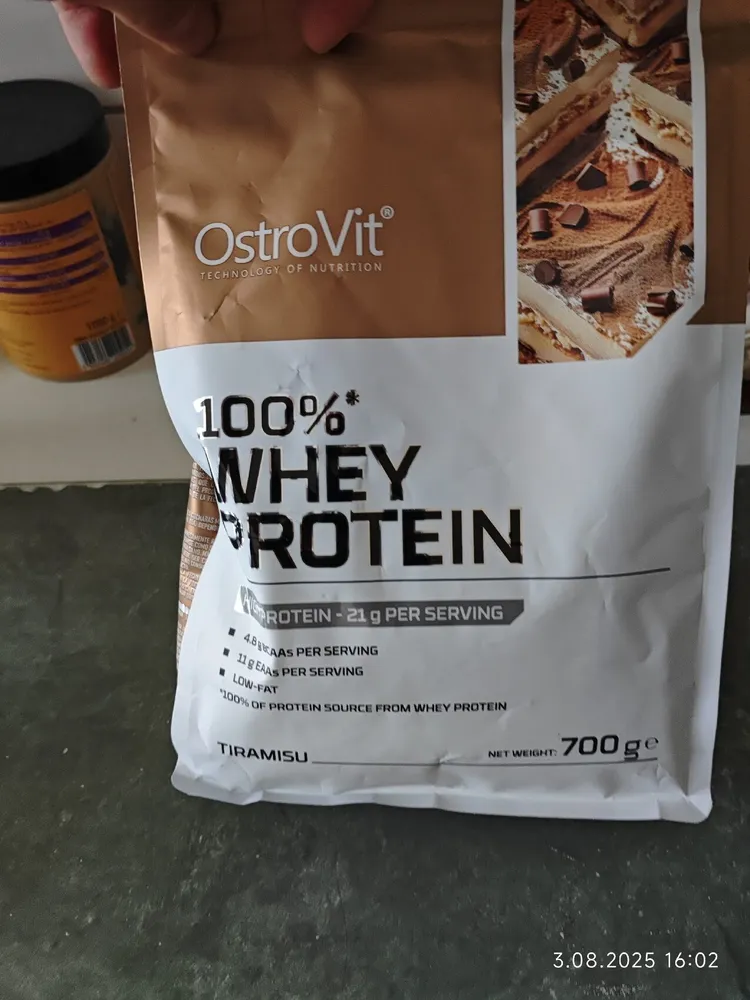 100% whey protein tiramisu