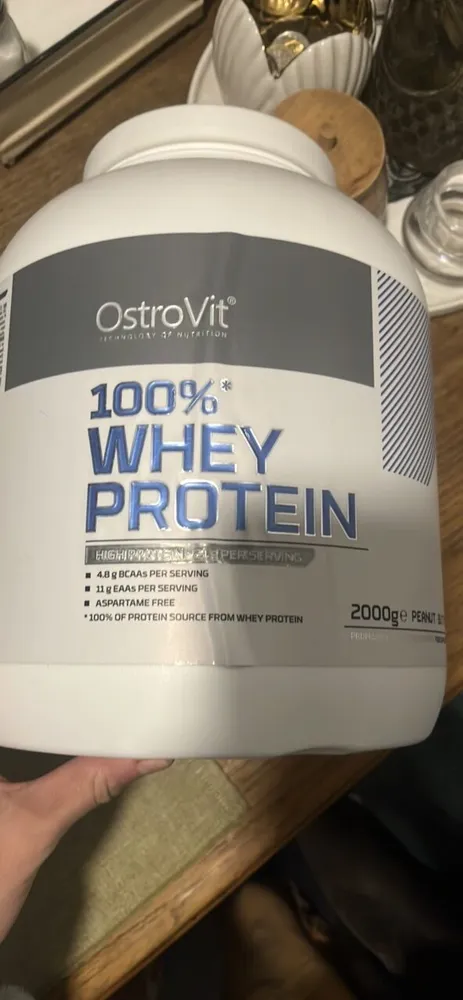 100%* WHEY PROTEIN