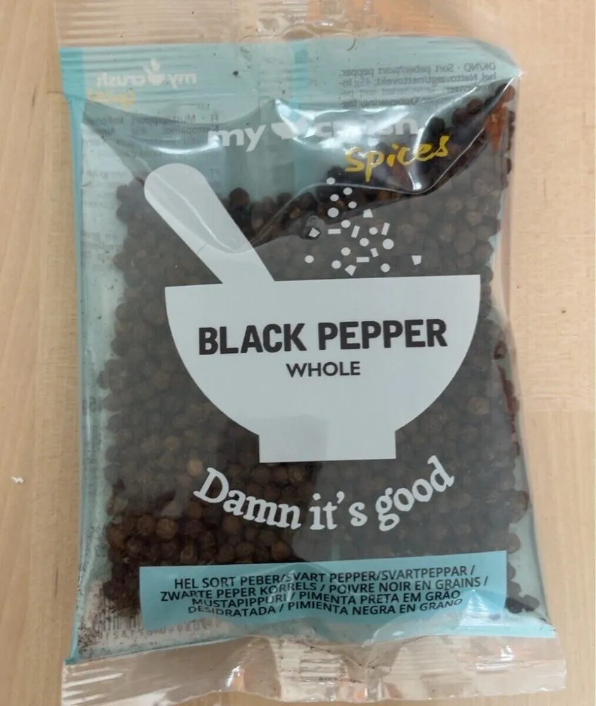 Black Pepper whole