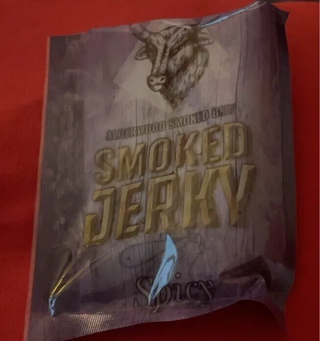 Smoked spicy jerky beef
