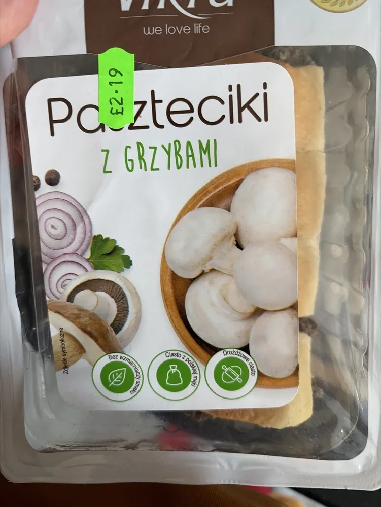 Paszteciki Z Grzybami
