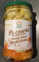 Pickled whole mushrooms