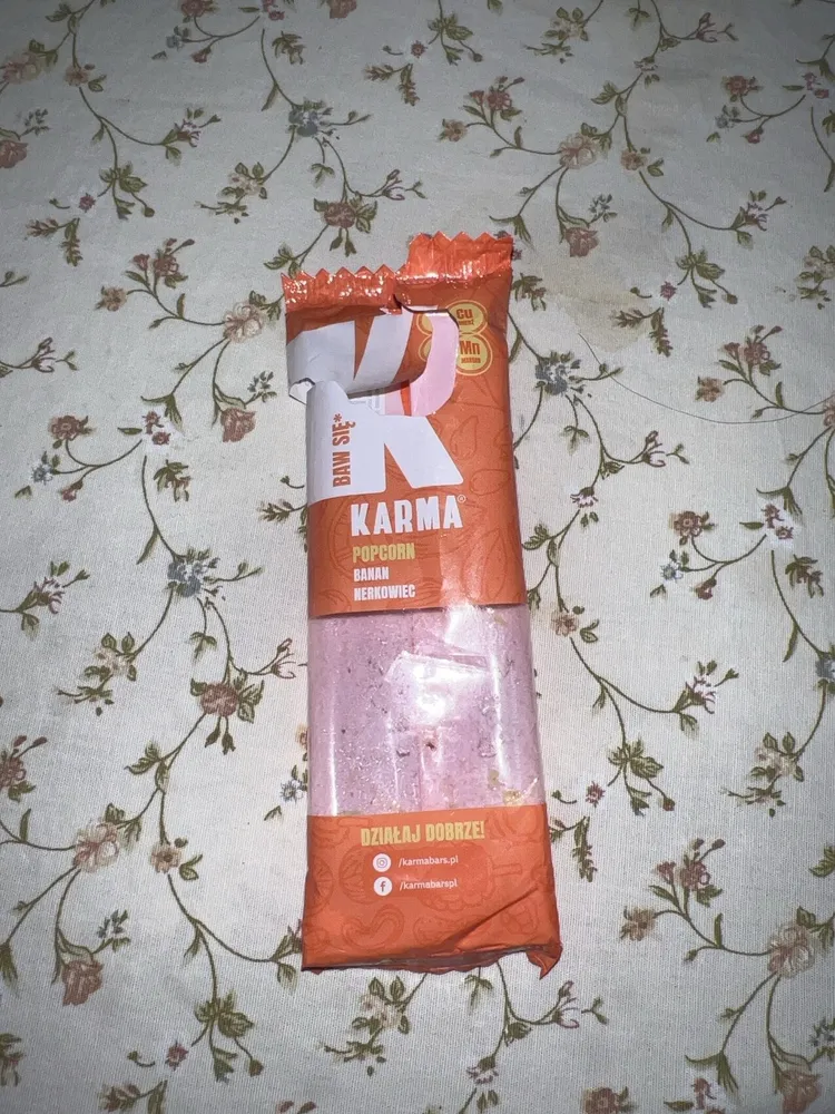 Baton Popcorn Banan Nerkowiec