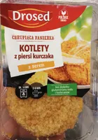 Kotlety z piersi kurczaka z serem